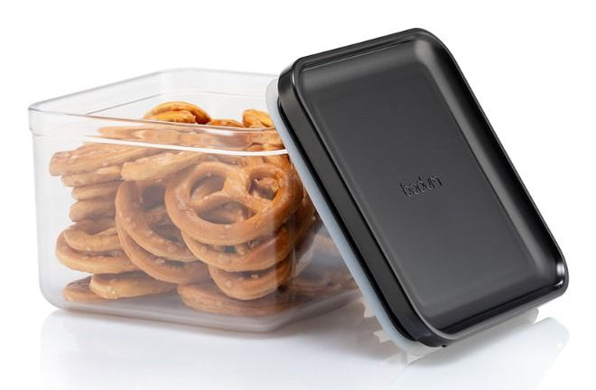 Bodum Canteen – 6-teiliges Vorratsdosen-Set, Schwarz