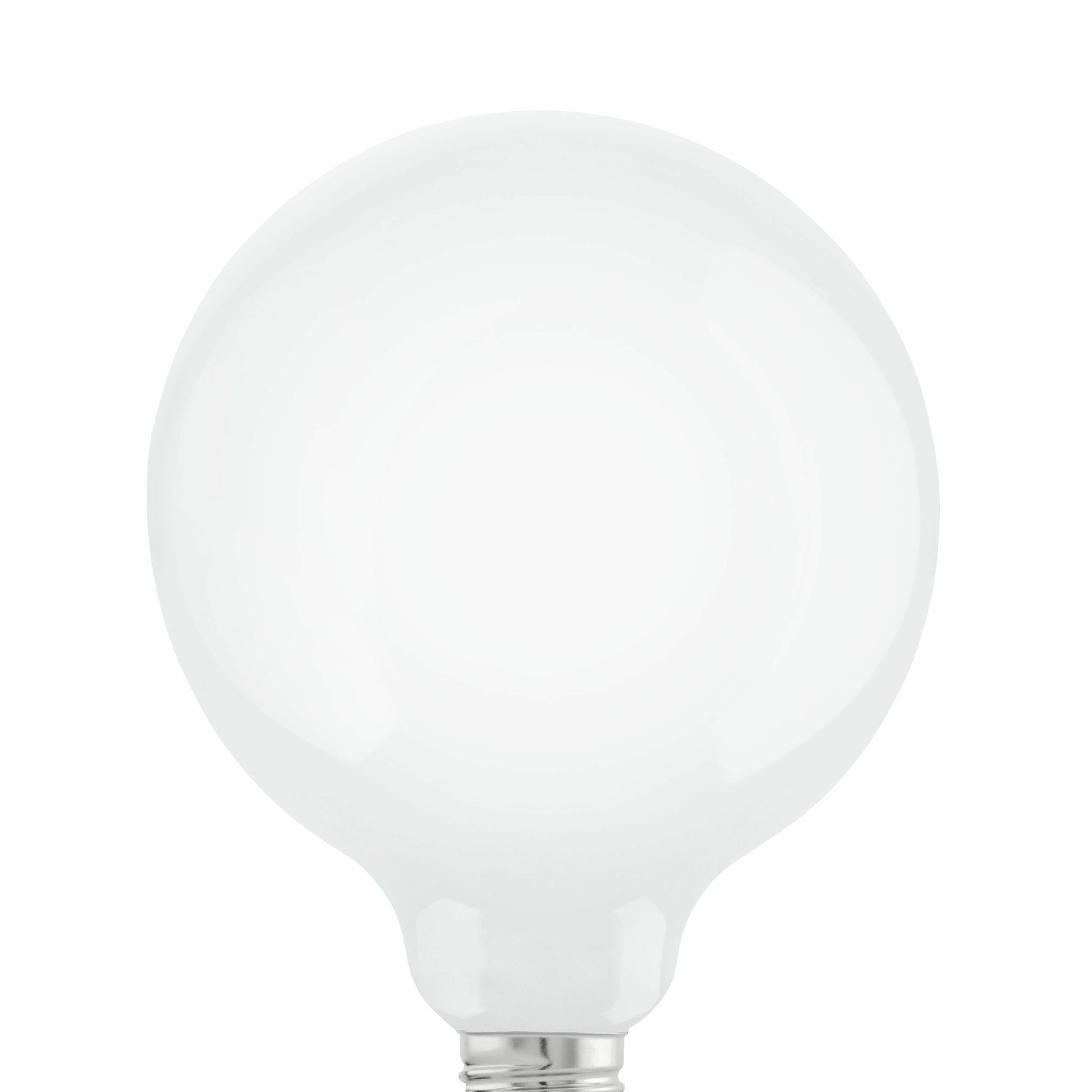 EGLO LED-Leuchtmittel E27 G125 – 806 lm, 7,5 W, Warmweiss 2700 K, dimmbar – IP20 – 1 Stk., Glas