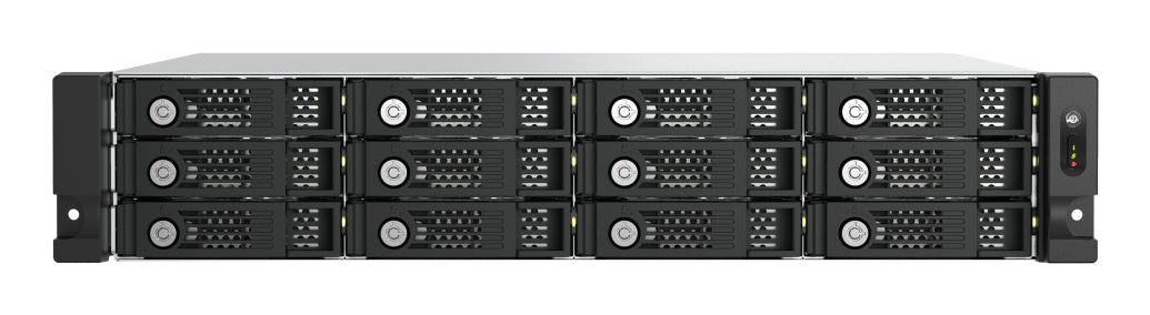 QNAP TL-R1200PES-RP – 12-Bay Rack 2U – für 2,5"/3,5" HDD/SSD, SATA