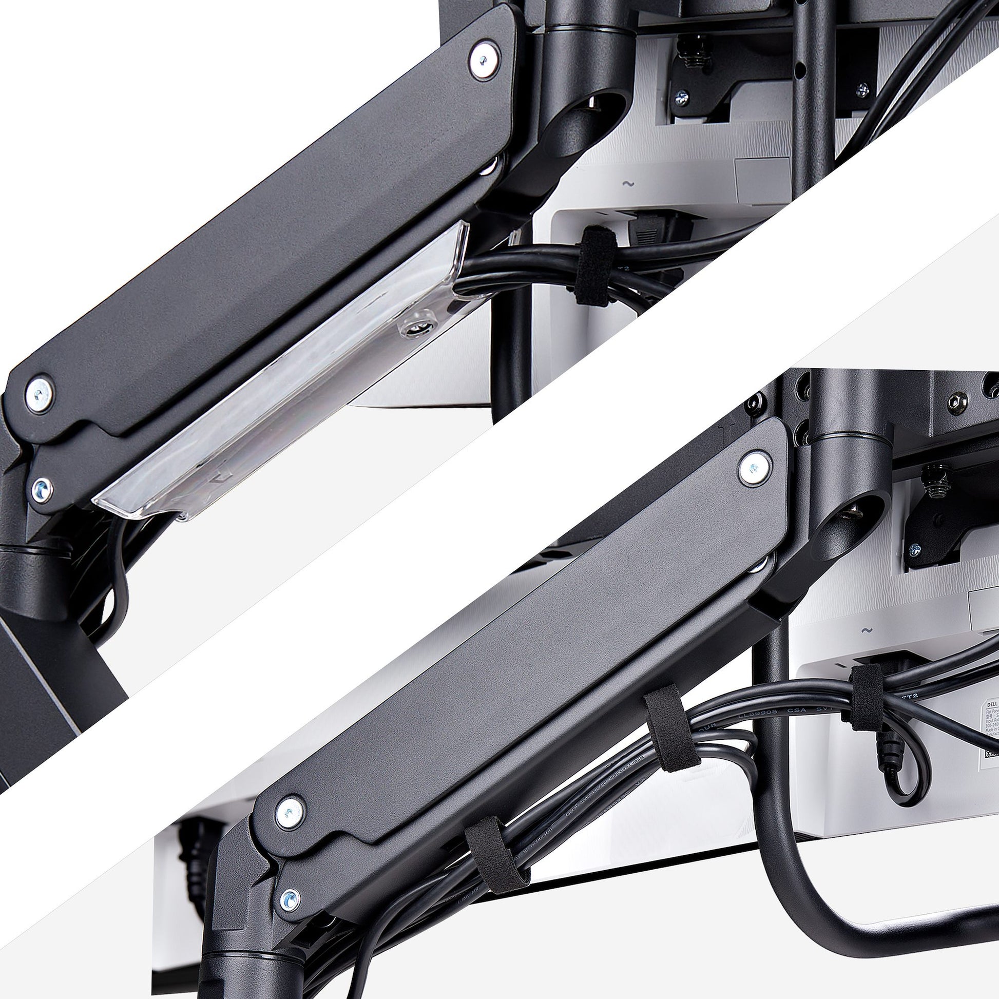 StarTech.com Monitorarm Tischhalterung – Klemme/Durchführung – 3 Monitore – 17–27" – VESA 75×75/100×100 mm