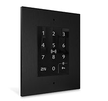 2N Zutrittsleser Access Unit 2.0 – 108 × 45 × 131 mm, schwarz, IP54