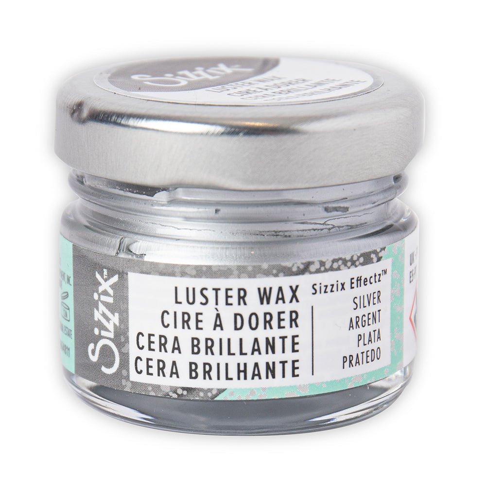 Sizzix Glanzwachs – Silber, glänzend – 20 ml