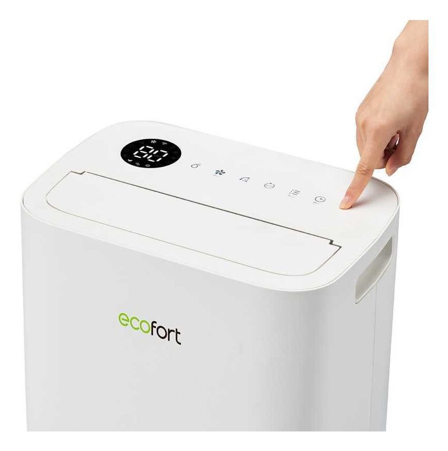 Ecofort Luftentfeuchter ecoQ 25L – 25 L/24 h, bis 60m², Tank 4,5 l, WLAN, App-Steuerung