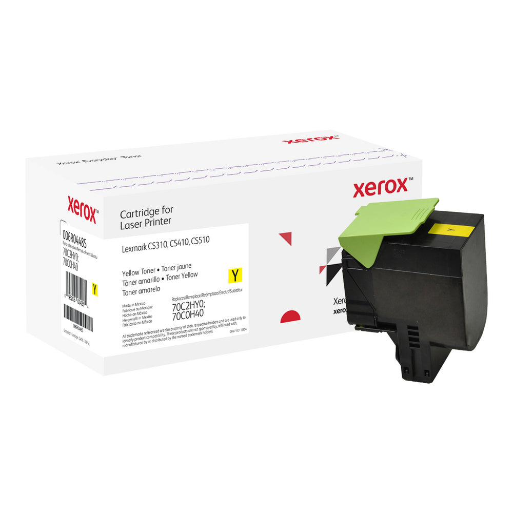 Xerox 70C2HY0/70C0H40 Gelber Toner – Kompatibel XL – 3'000 Seiten – für Lexmark CS510/CS310/CS410