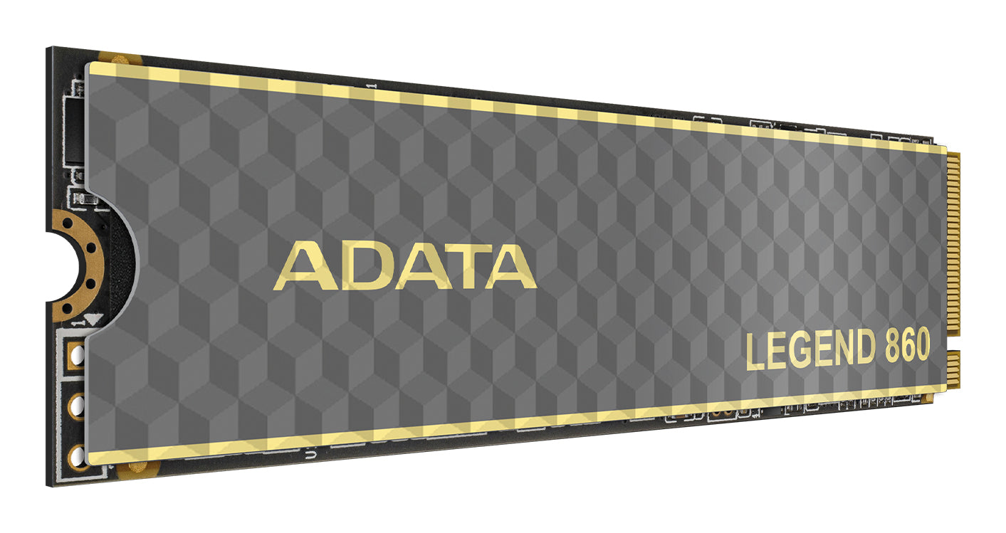 ADATA LEGEND 860 – 1 TB M.2 2280, PCIe 4.0 NVMe, 6000/4000 MB/s