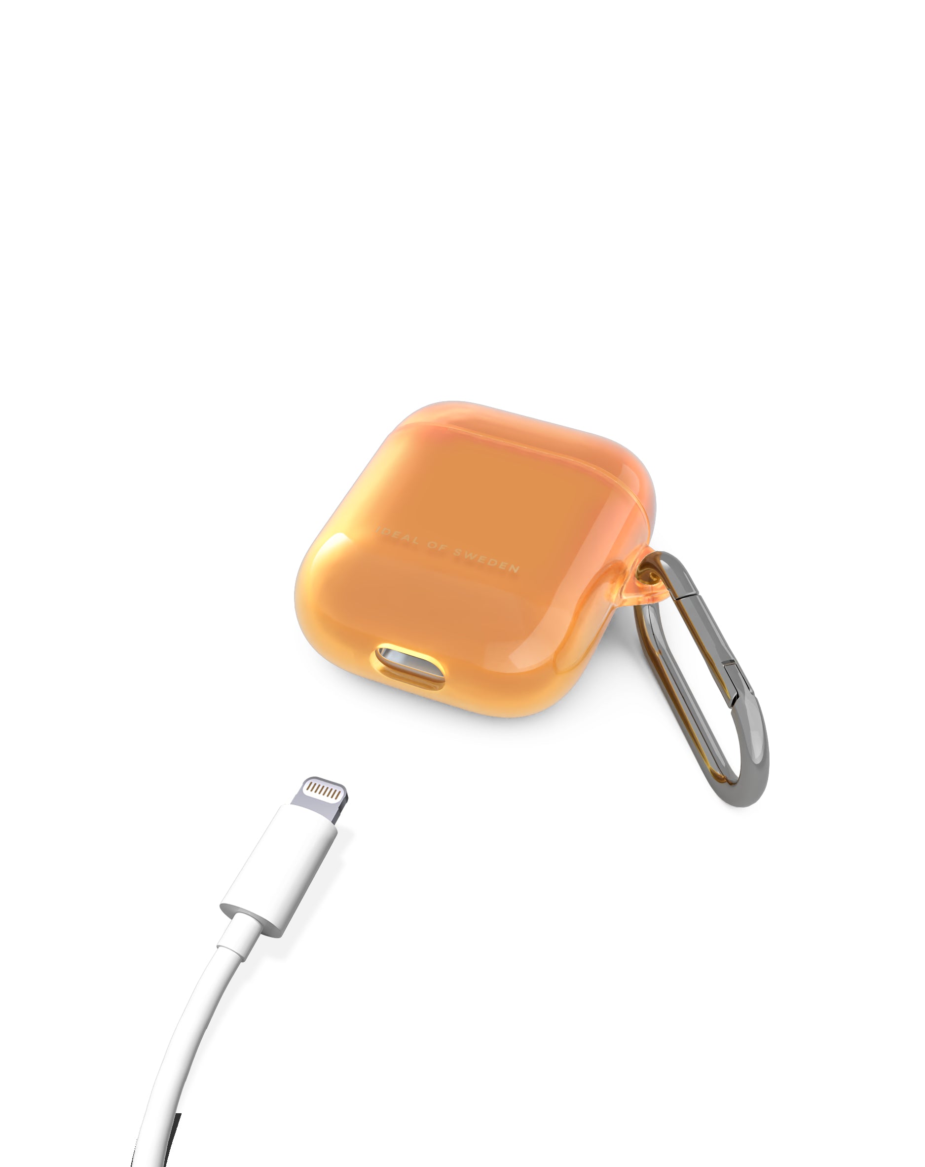 iDeal of Sweden IDCLAPC-499 – Schutzhülle – für Apple AirPods (1. & 2. Gen.) – TPU – Orange