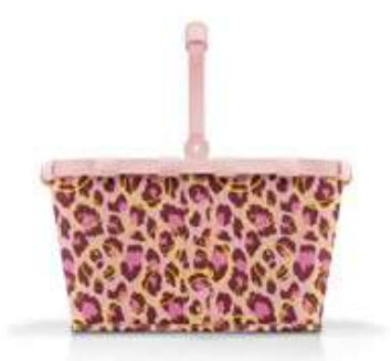 Reisenthel Stofftasche, Polyester, Motiv Leo Blush, 480×290×280 mm