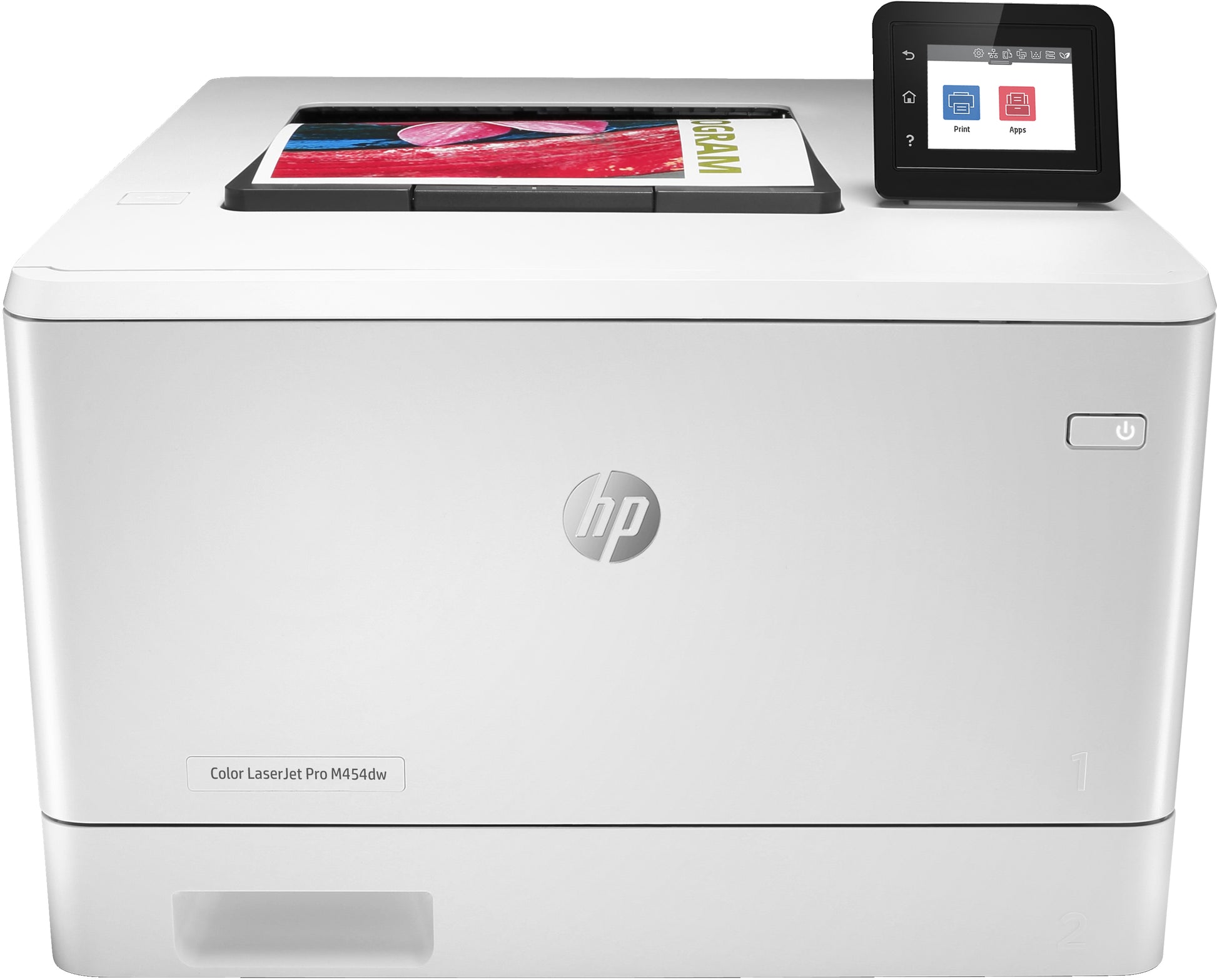HP Color LaserJet Pro M454dw – A4, Farbe, Duplex, 27 S./Min., 600 × 600 dpi, WLAN/LAN/USB, Papier: 300 Blatt