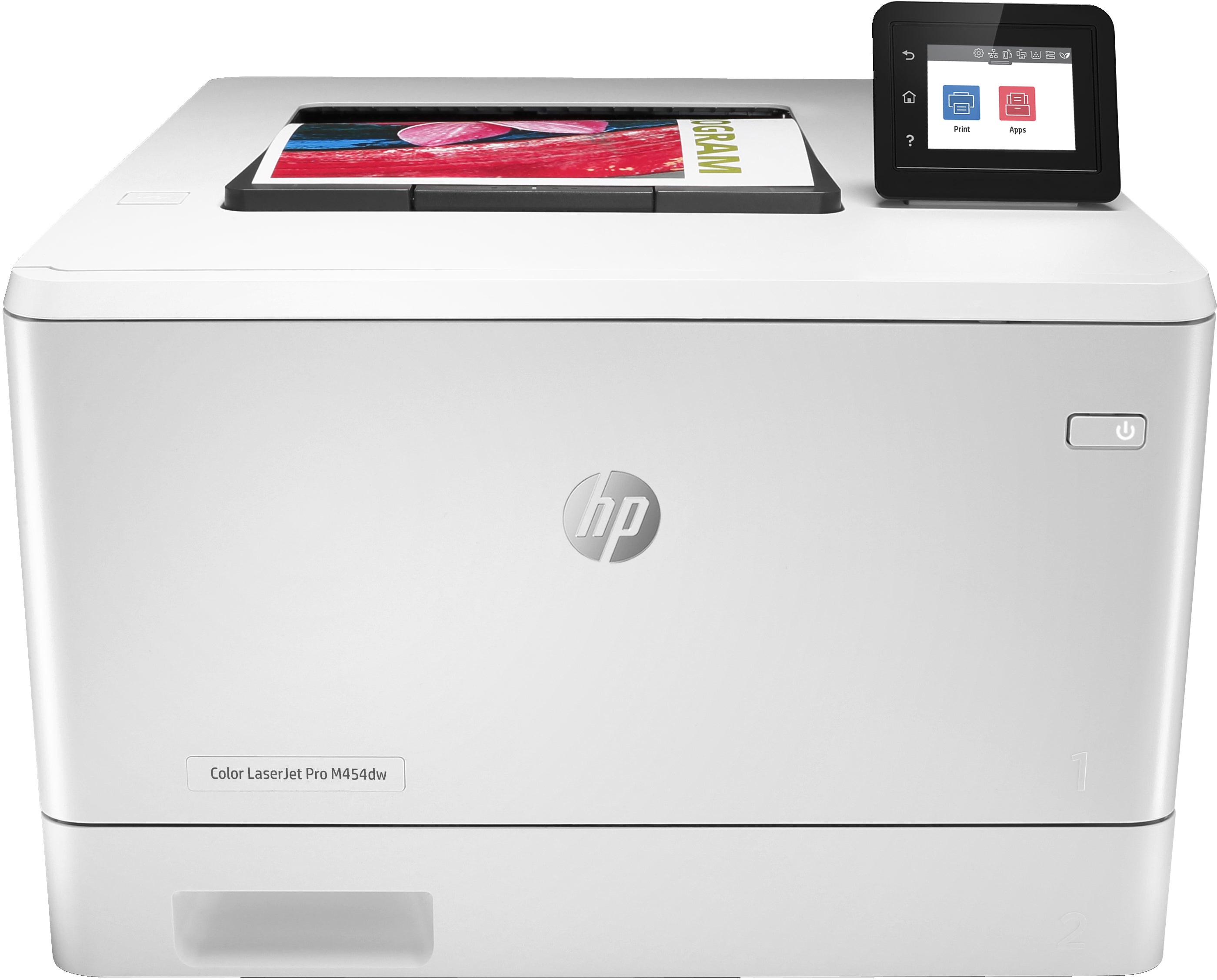 HP Color LaserJet Pro M454dw – A4, Farbe, Duplex, 27 S./Min., 600 × 600 dpi, WLAN/LAN/USB, Papier: 300 Blatt