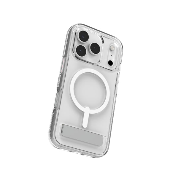 ZAGG Crystal Palace Snap Backcover – für Apple iPhone 17, MagSafe, Graphen, Transparent, bis 4 m Sturzsicher