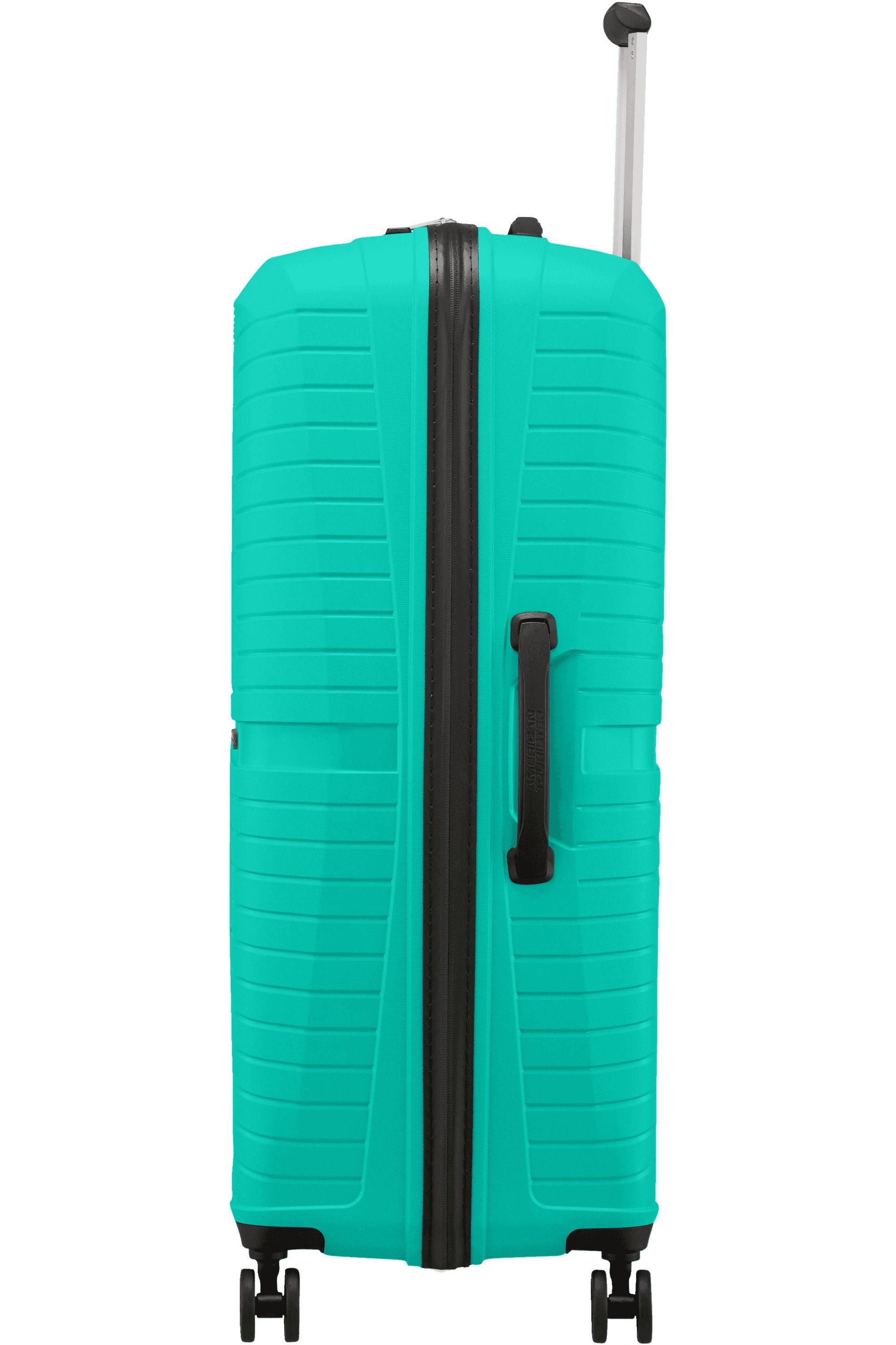 American Tourister Trolley Airconic – 101 l, Hartschale, 4 Doppelrollen, mit TSA, Aqua Grün, 49 × 77 × 31 cm