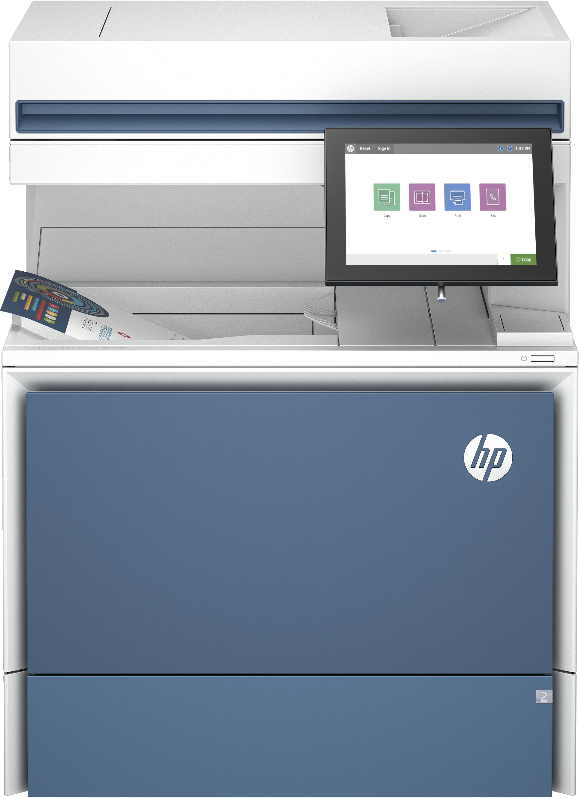 HP Color LaserJet Enterprise MFP 6800dn – ADF (optional), Scannen, Fax (optional)