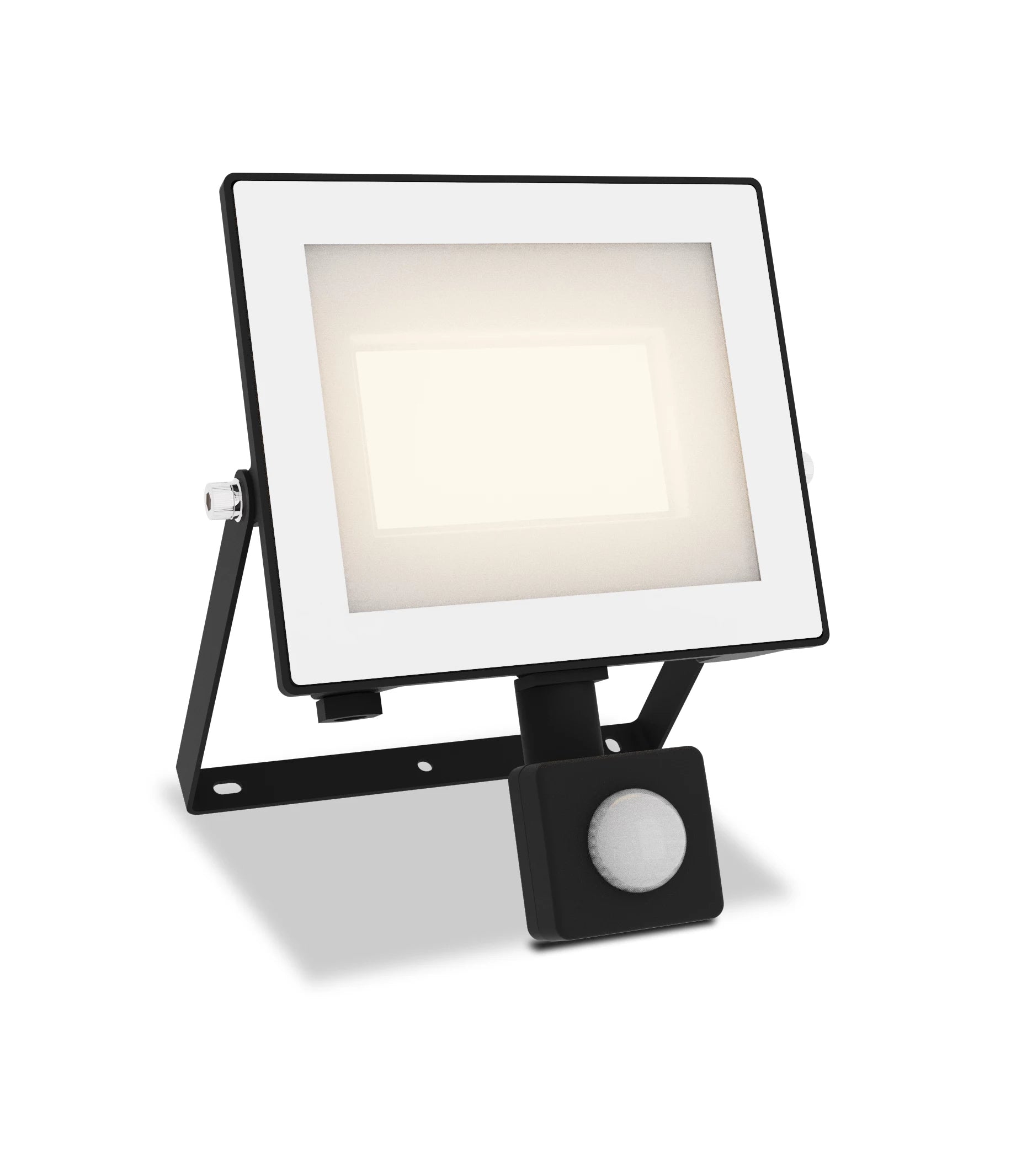 Philips by Signify Philips Aussenwandleuchte – Warmweiss, 3000 K, IP65, Netzbetrieb, mit Bewegungsmelder, Schwarz, Aluminium