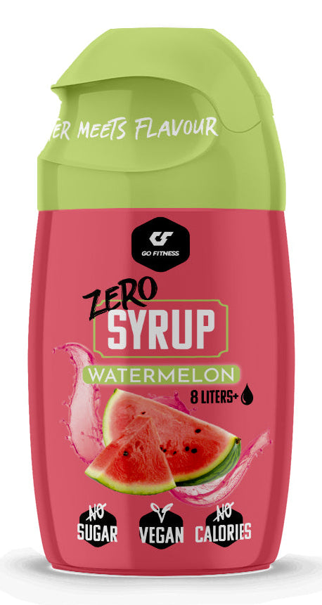 Go Fitness Sirup Zero, Wassermelone, Bio – 65 ml