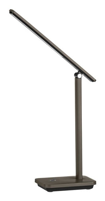 EGLO Tischleuchte Iniesta – LED 3,6 W, 360 lm, 3000–6500 K, dimmbar, Touch-Dimmer, Akku, USB – Schwarz