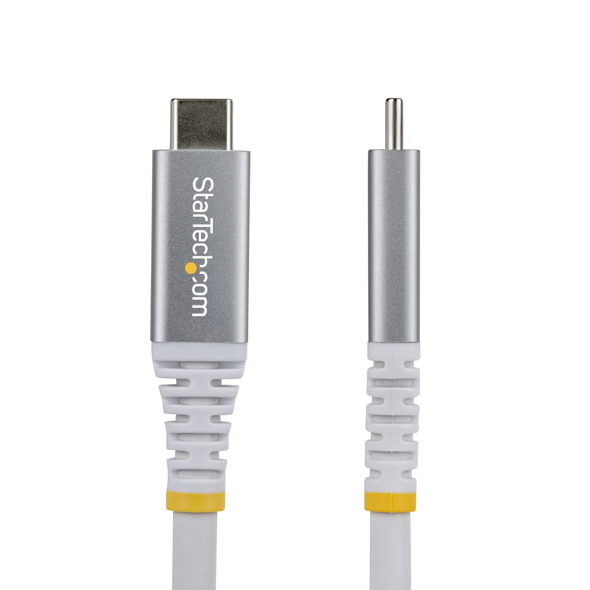 StarTech.com USB-C auf USB-C Kabel – USB4 20 Gbit/s – 3 m – PD 60 W – 4K/120 – USB-IF zertifiziert – Weiss