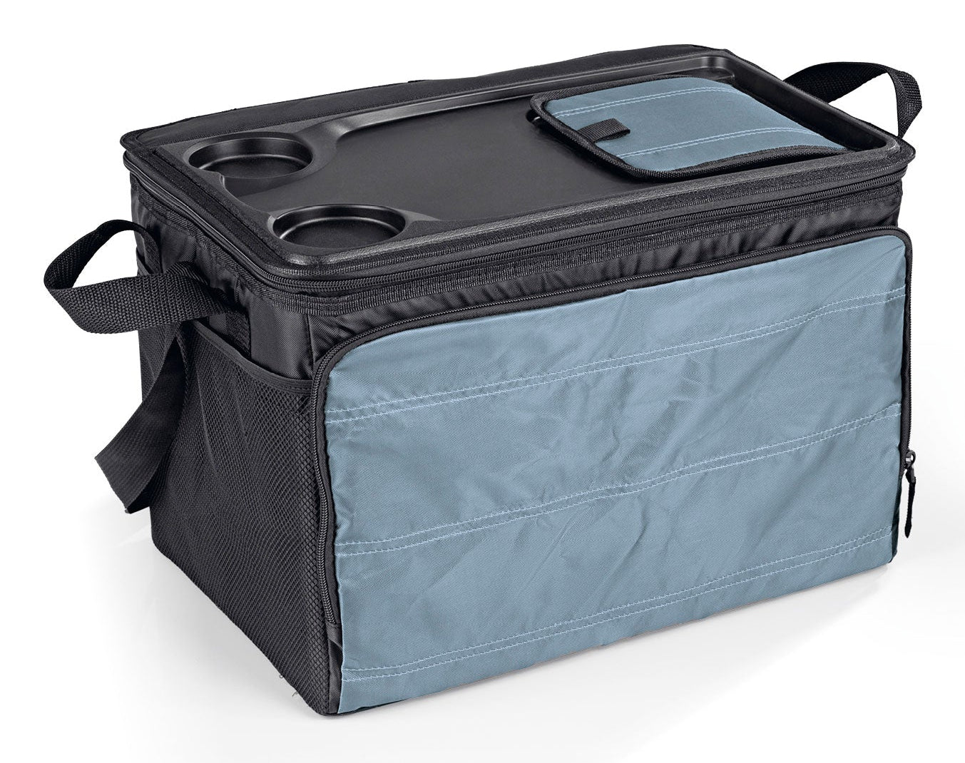 EASYmaxx Stofftasche Polyester, Schwarz/Grau, 445×310×280 mm, Schultergurt
