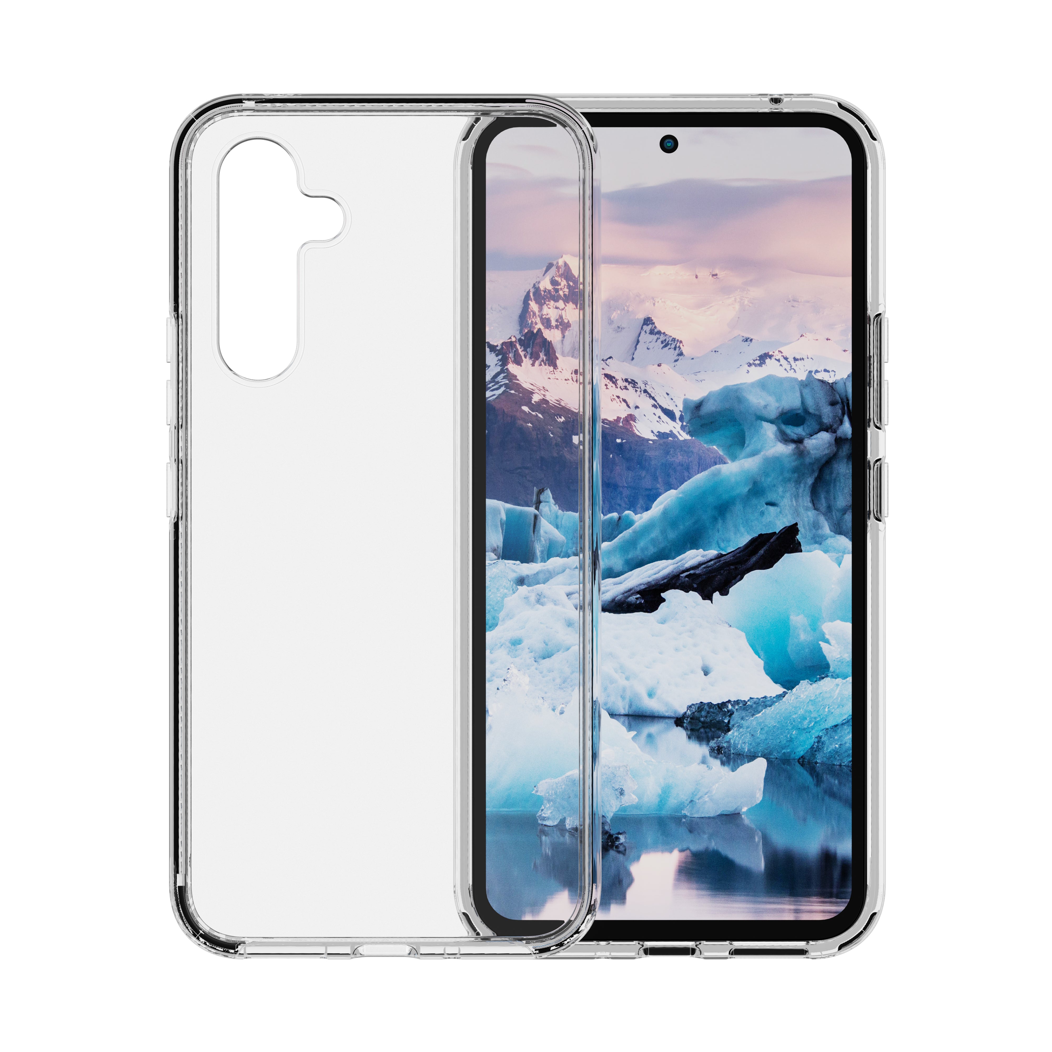 dbramante1928 Iceland Pro Backcover – für Samsung Galaxy A54, Kunststoff, Transparent, bis 3 m sturzsicher
