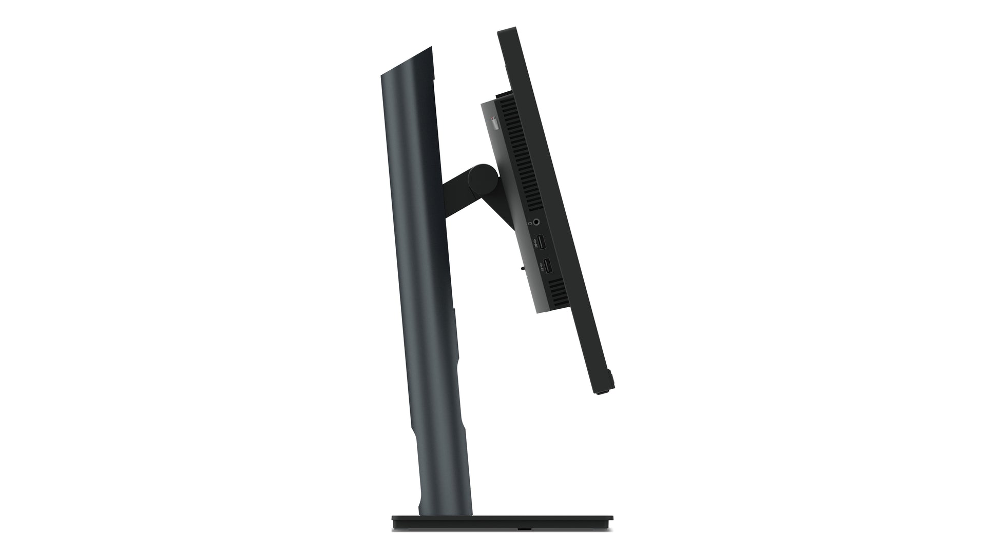 Lenovo P24H-30 – Monitor, 23,8" 2560 × 1440 (WQHD), IPS, 60 Hz, 300 cd/m², USB-C, VESA 100 × 100, Schwarz