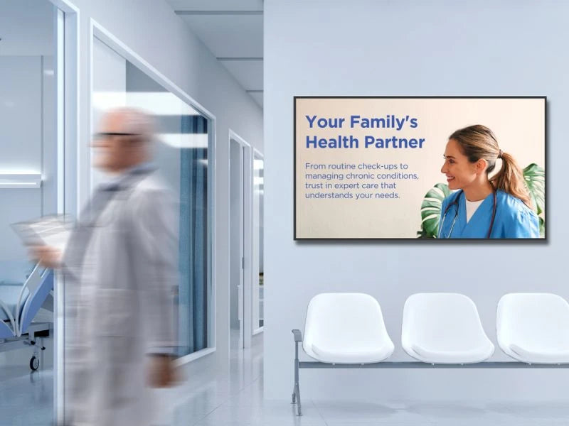 Viewsonic CDE6531-1C – Signage-Display, 65", 500 cd/m², 24/7, Android, USB-C