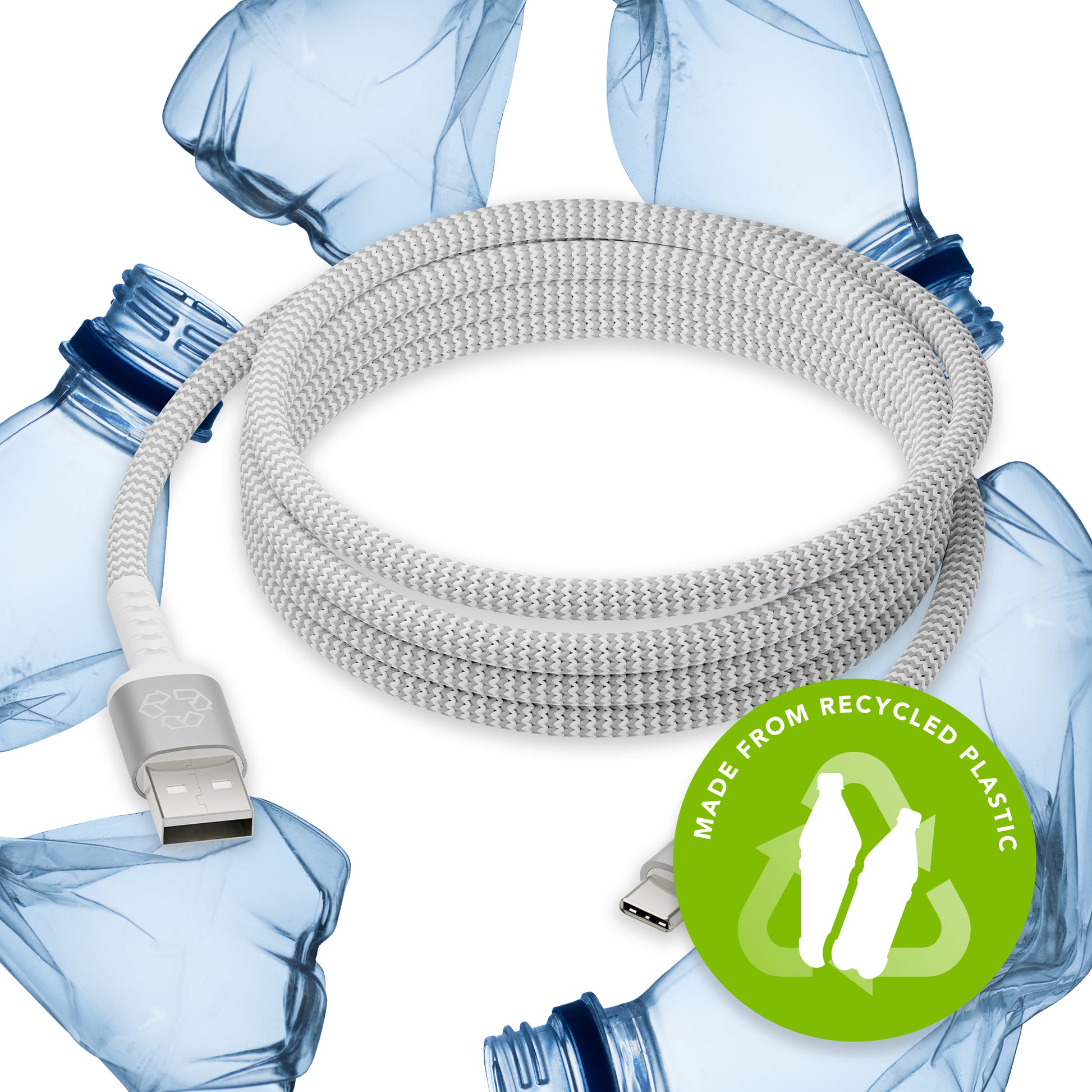dbramante1928 USB-A auf USB-C Kabel – USB 2.0 (480 Mbit/s) – 2,5 m – Weiss
