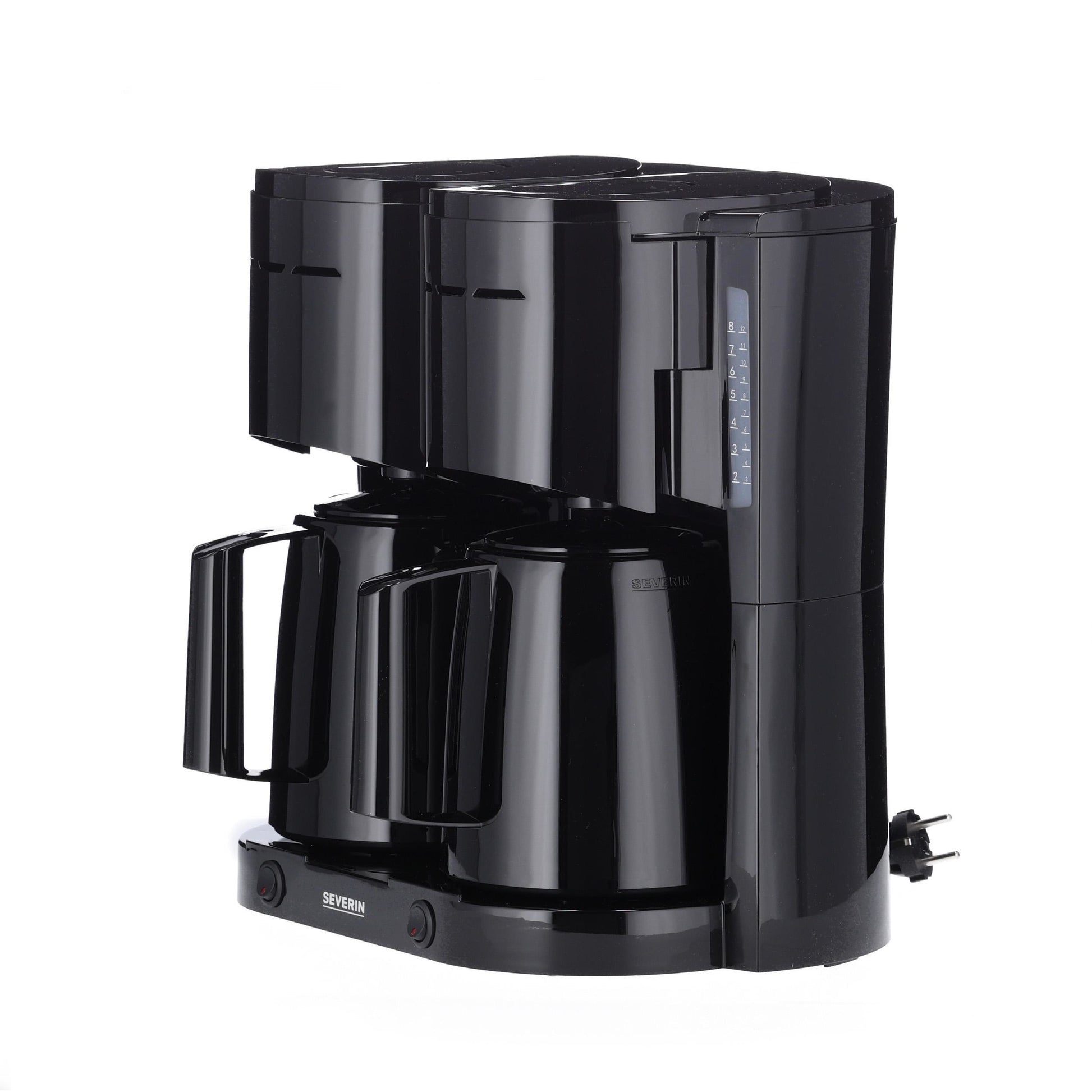 Severin KA9315 Filterkaffeemaschine – 8 Tassen, 1 l, Karaffe, Schwarz