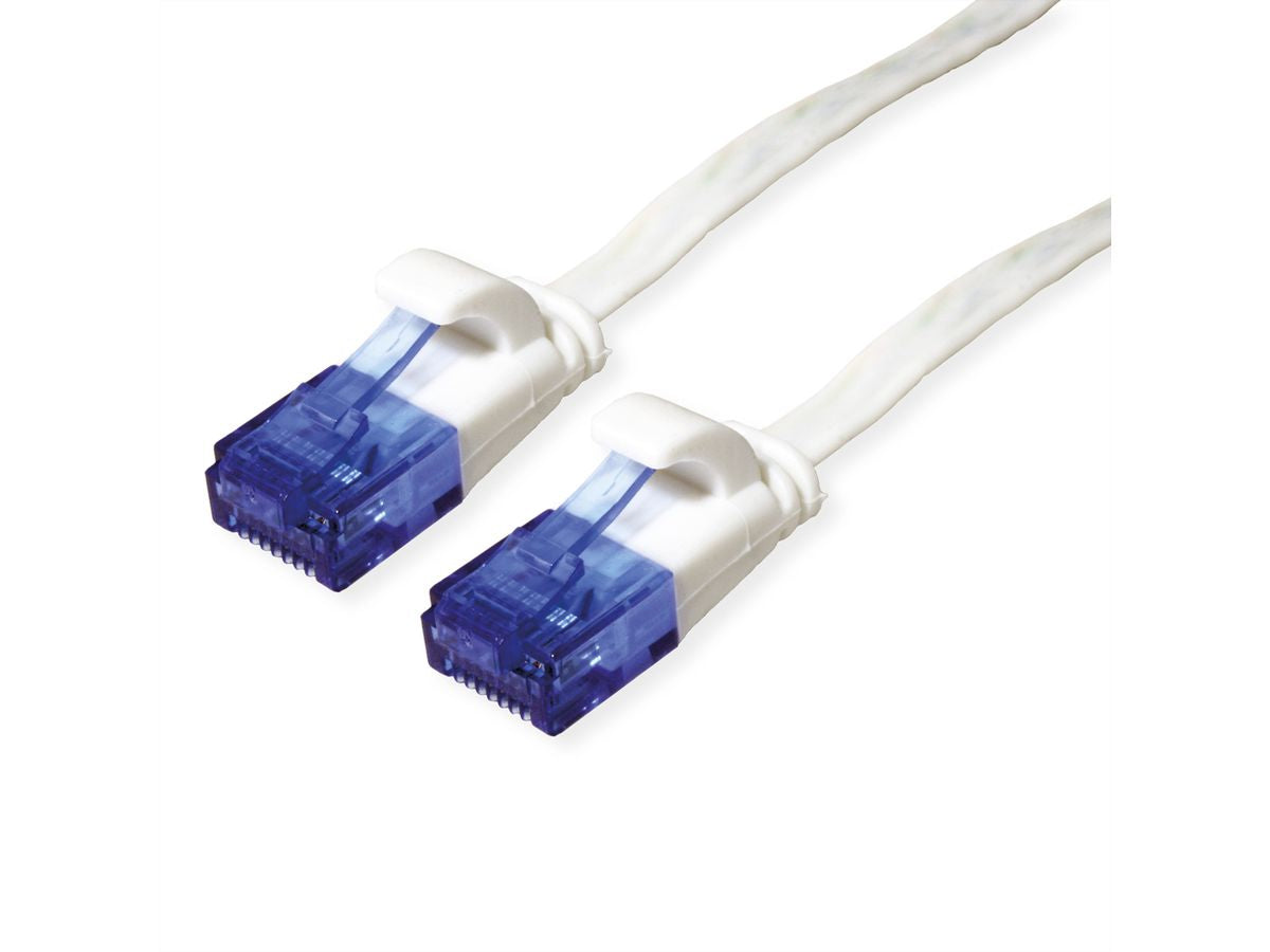 VALUE 21.99.2065 Patchkabel – Cat6a U/UTP, 5 m, Weiss, LSZH, RJ-45
