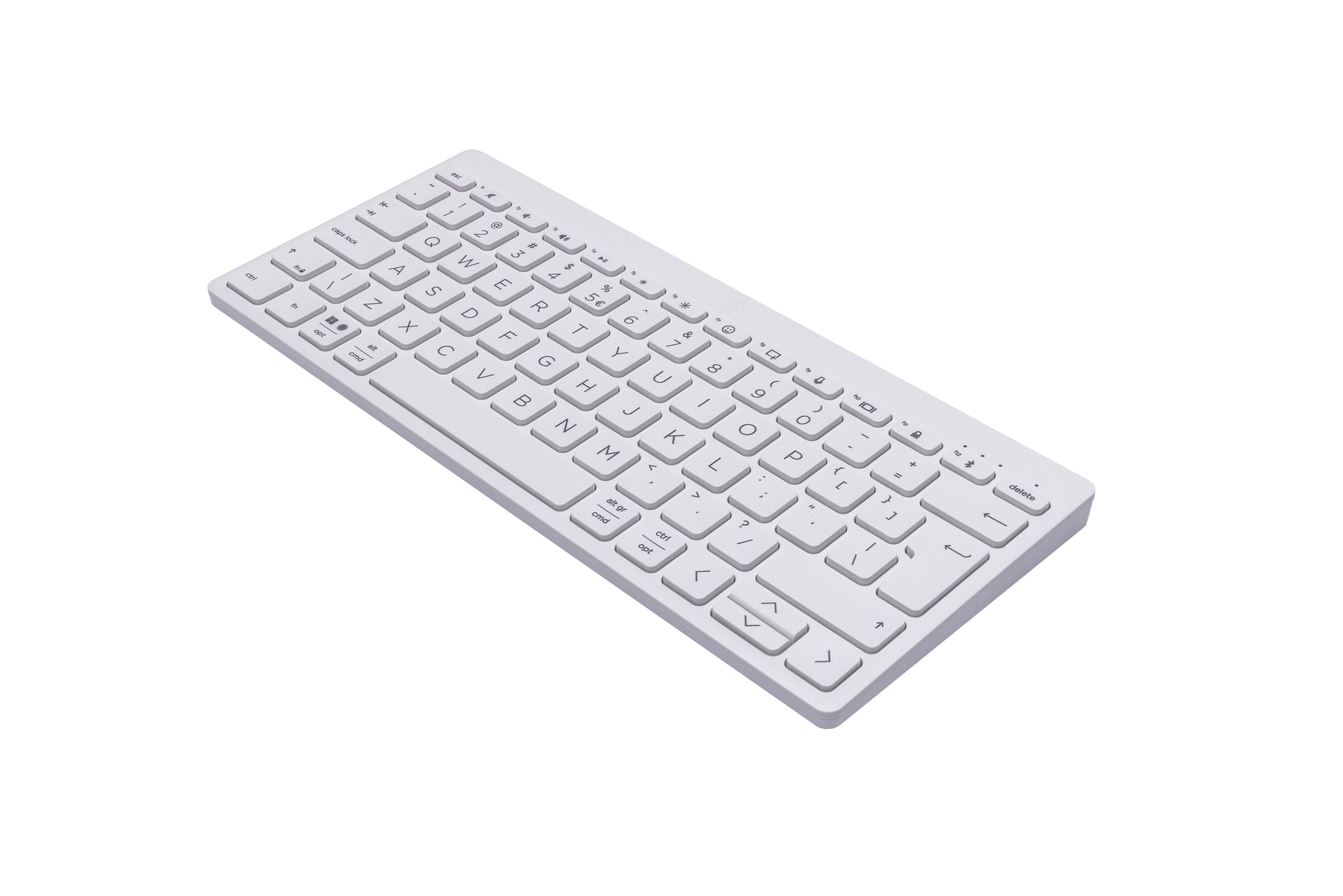HP 350 WHT Kompakt – Tastatur, Multi-Device, Weiss