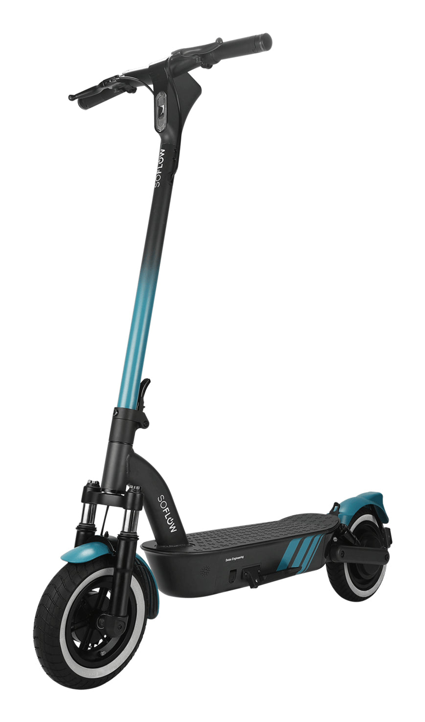 SoFlow SO4 PRO MAX – E-Scooter – 500 W, 10", 22 km/h, Reichweite bis 75 km, 576 Wh, Anthrazit