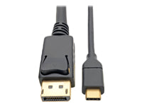 Tripp Lite USB-C auf DisplayPort Kabel DP 1.2 4K 60 Hz – 1,8 m – aktiv