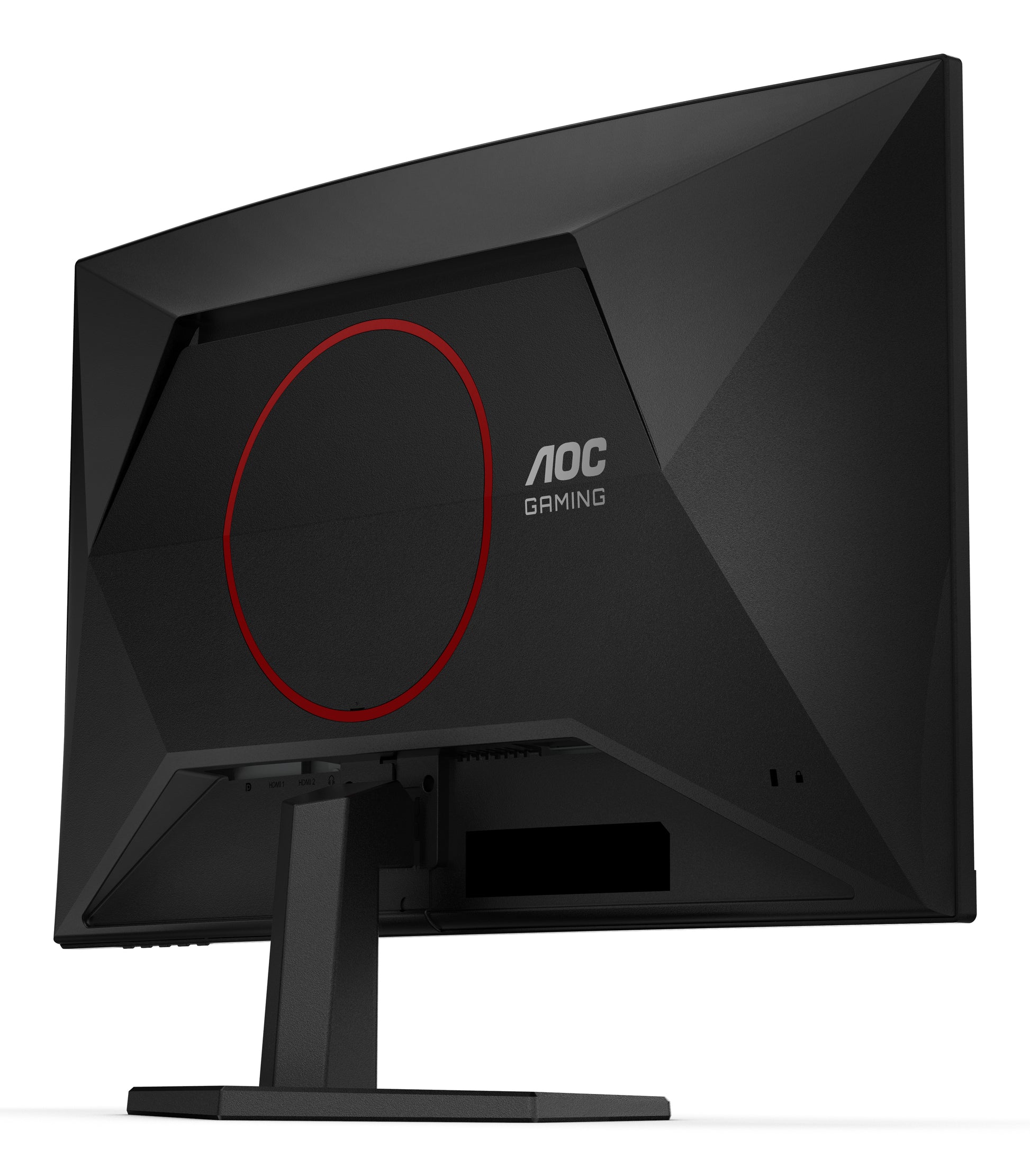 AOC C27G42E – Monitor, 27", 180 Hz, 300 cd/m², Gebogen, Adaptive Sync, Lautsprecher, VESA 100 × 100, Schwarz