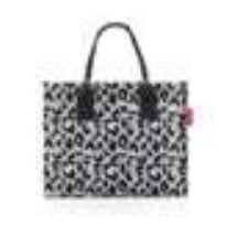 Reisenthel Stofftasche, Polyester, Motiv leo nero, 420×350×170 mm