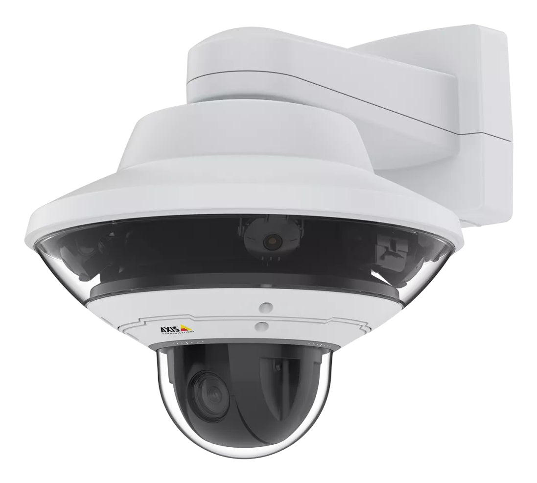 Axis Q6010-E IP-Kamera – 5 MP, PTZ, IP66, Weiss