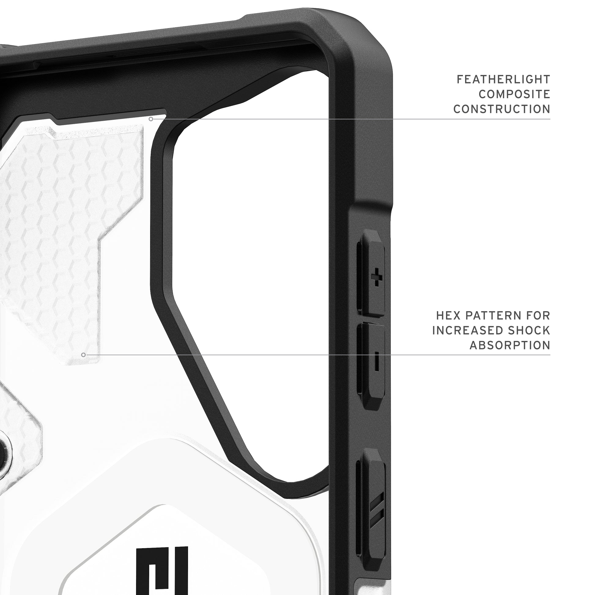 Urban Armor Gear UAG Pathfinder – Rückcover – für Samsung Galaxy Note 20 Ultra, MagSafe, PC, Silber