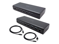 i-tec Universal 6x 4K Dockingstation – USB-C, 2× DP, 2× HDMI, 4× USB-A, 2× USB-C, 140 W PD, 2,5GbE