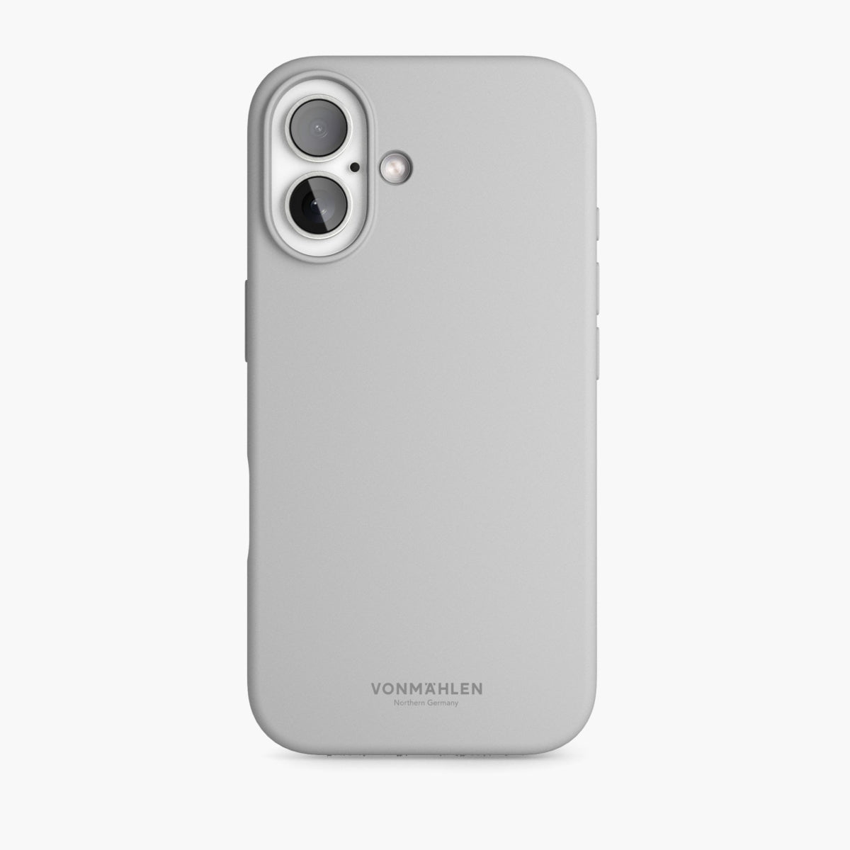Vonmählen Backcover – für Apple iPhone 16, MagSafe, Silikon, Hellgrau