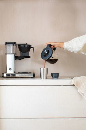 Brabantia Make & Take Thermobecher 200 ml – Doppelwandig 3 h heiss/6 h kalt, Edelstahl, Schraubdeckel