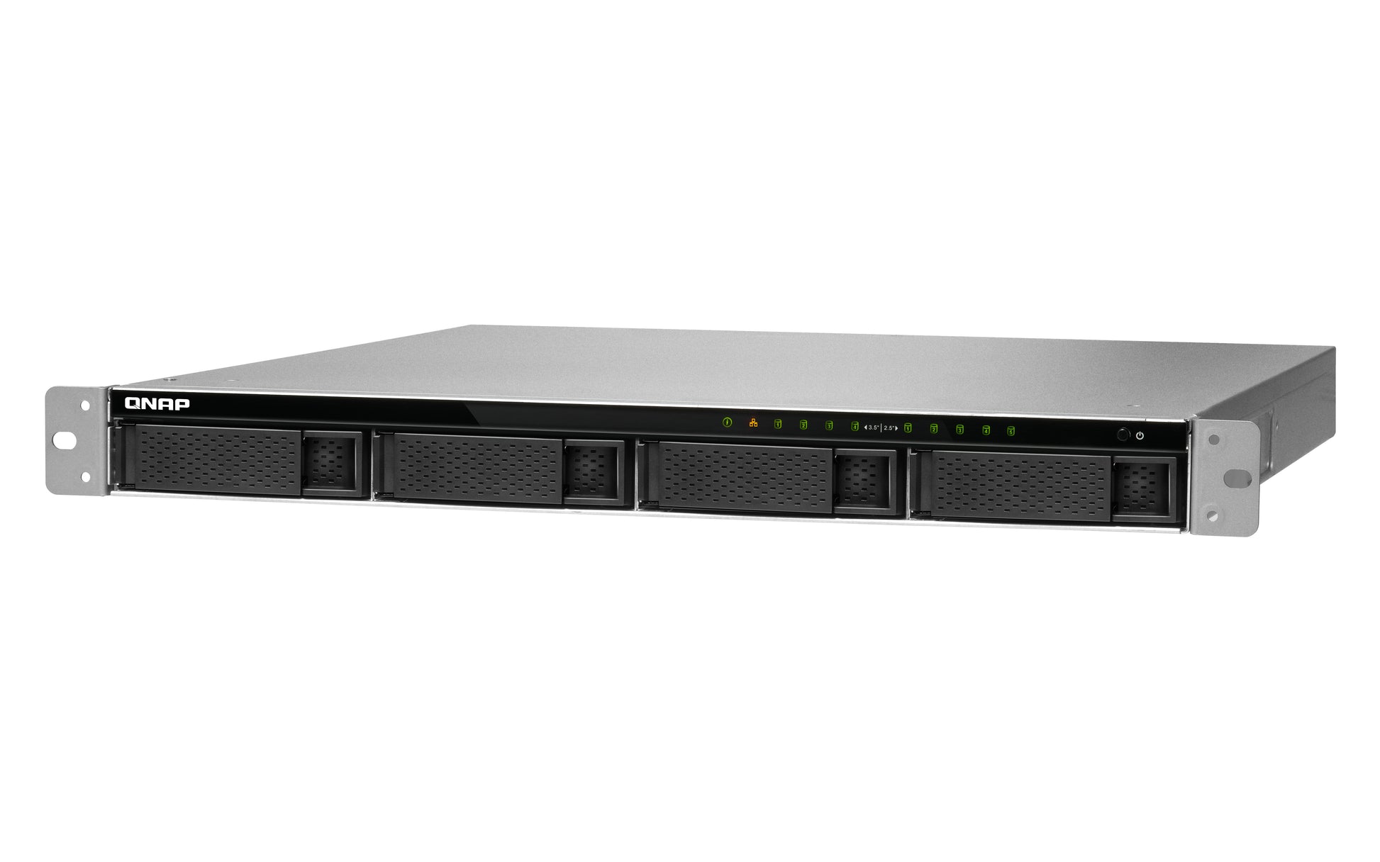 QNAP TVS-972XU-i3-4G Speichergerät – 2×1 GbE, 2×10 GbE SFP, 9-Bay