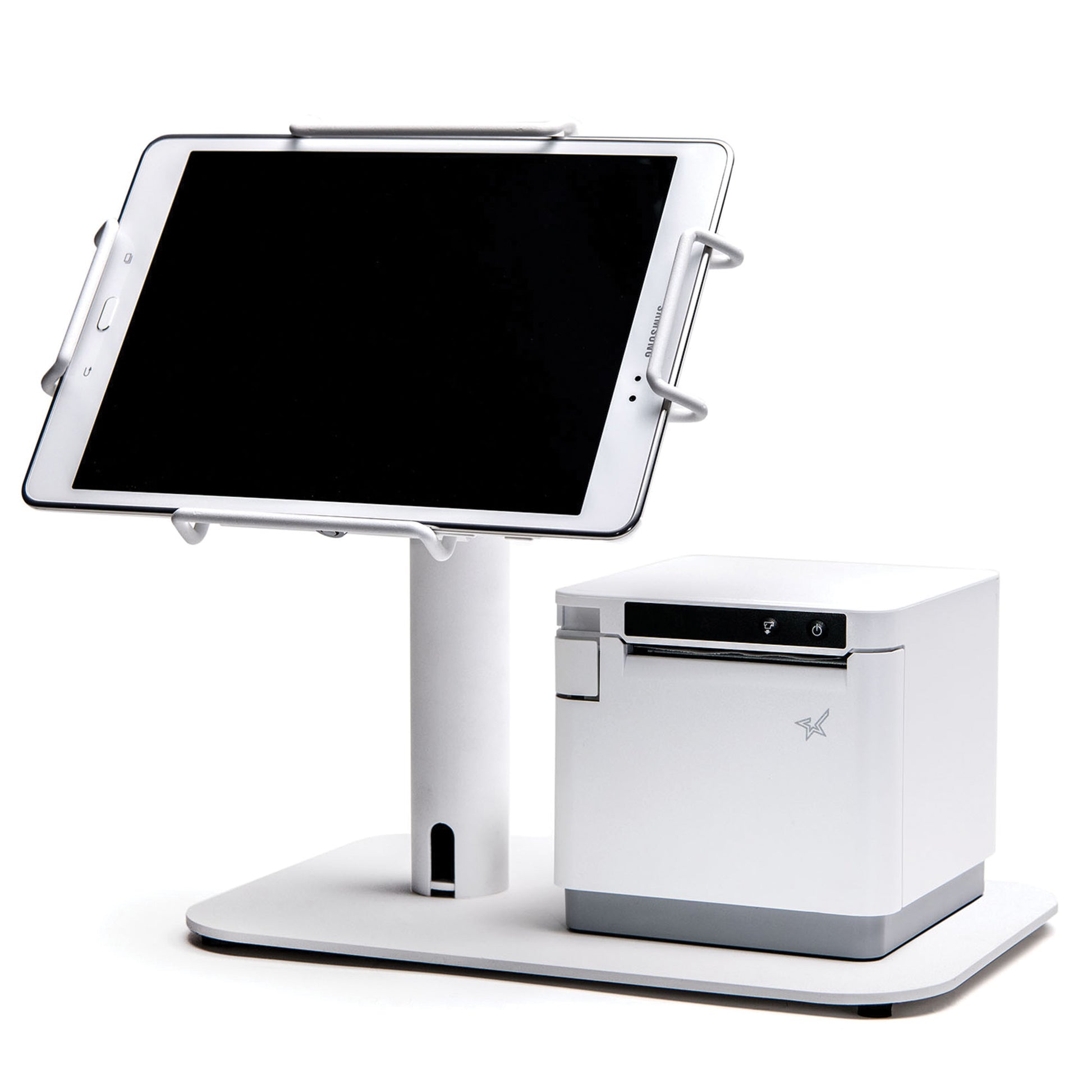 Star Micronics POS-Ständer, Stahl, Schwarz, Weiss