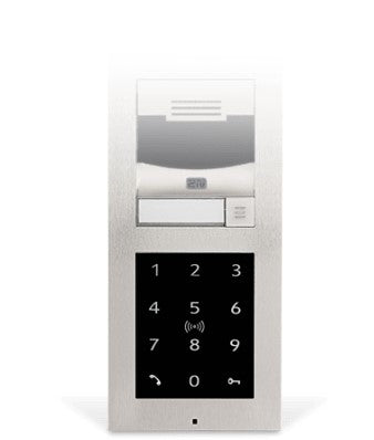 2N Touch-Tastatur und RFID-Leser IP Verso Touch – 108×45×131 mm, schwarz