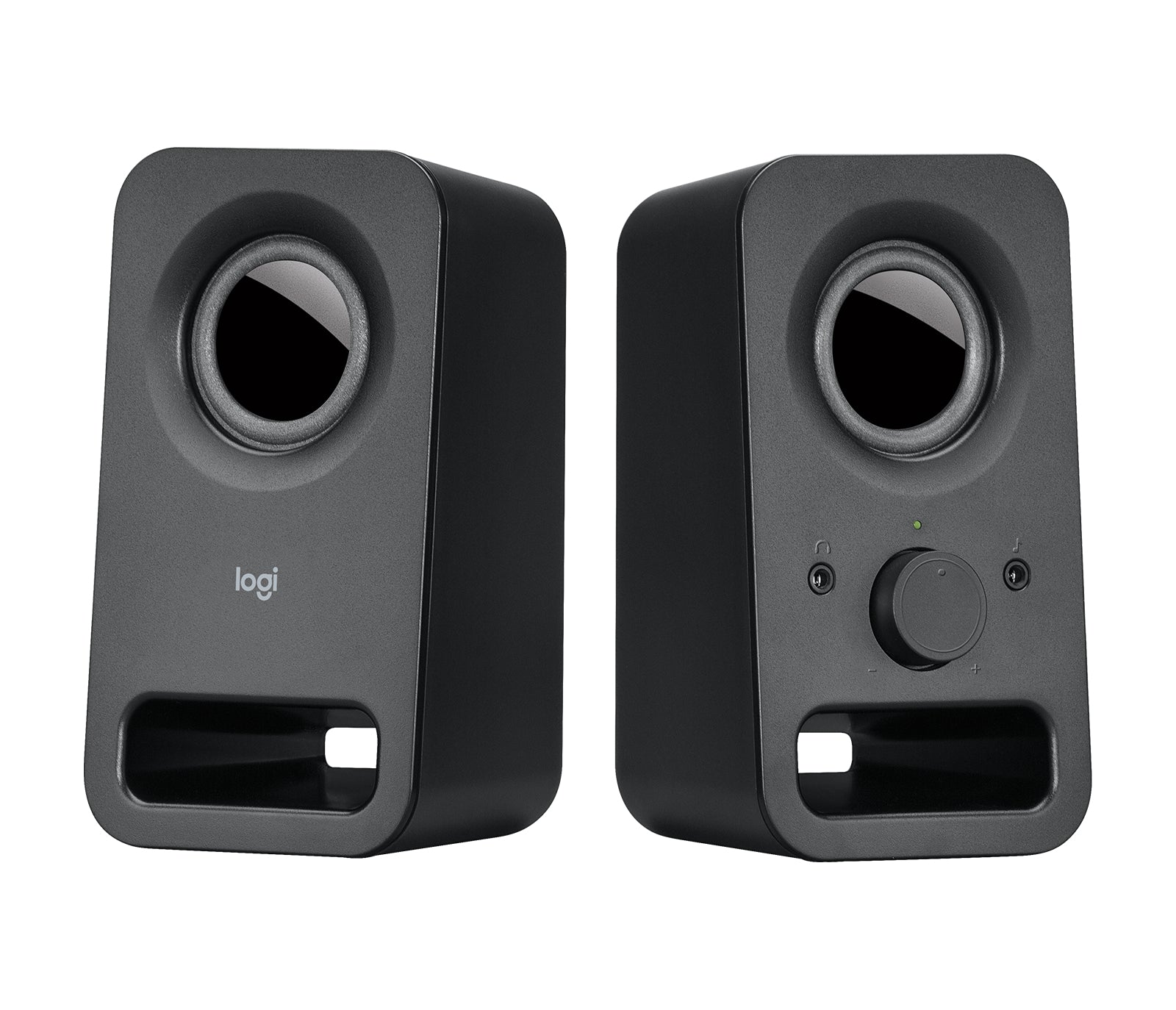 Logitech Z150, Paar – PC-Lautsprecher-Set – 2.0, 3 W, 3.5 mm Klinke, Schwarz
