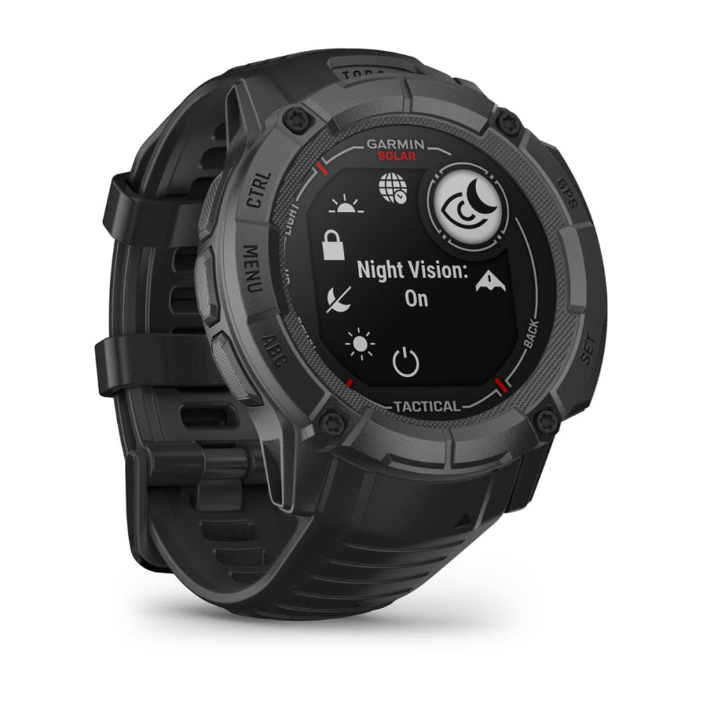 Garmin Instinct 2X Solar Tactical Edition – GPS-Smartwatch – 50 mm, 1,1", GPS, MIP, Power Glass, 10 ATM