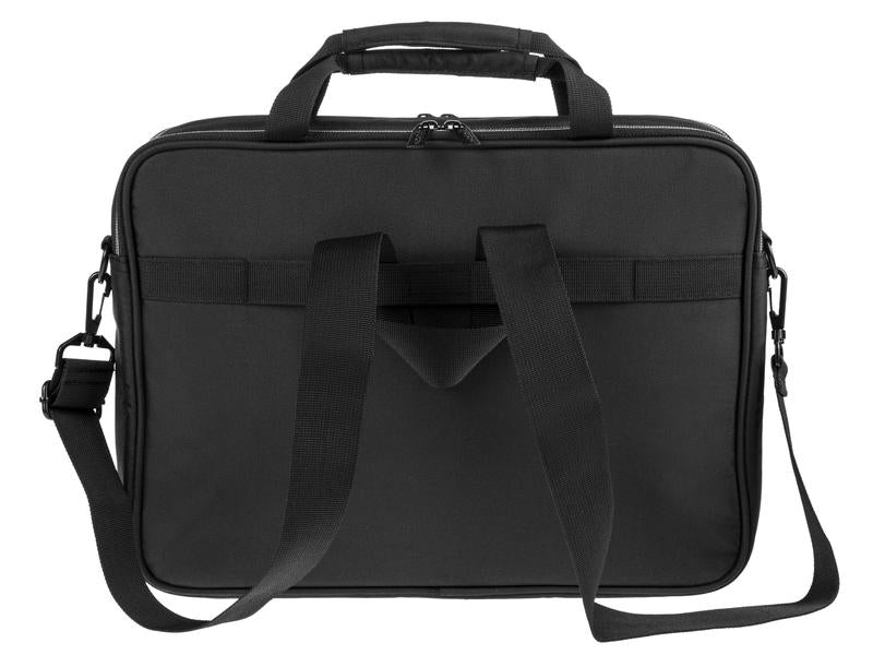 ONIT Notebook-Tasche bis 15,6" – Trolley-Band, 600D rPET – Schwarz