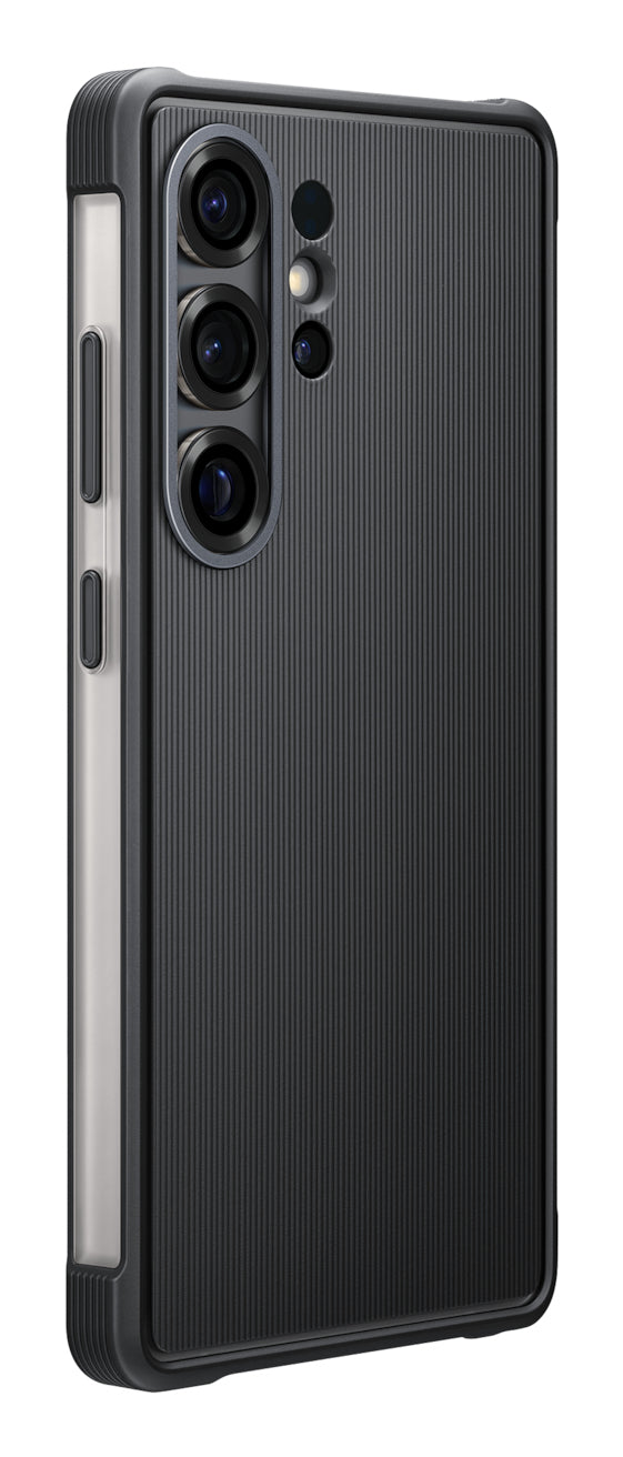 Samsung Backcover – für Samsung Galaxy S25 Ultra – schwarz – stossfest bis 1,2 m