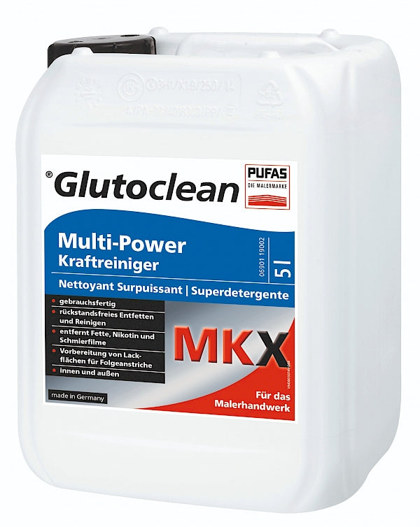 Glutoclean Spezialreiniger Multi Power Kraftreiniger MKX – 5 l