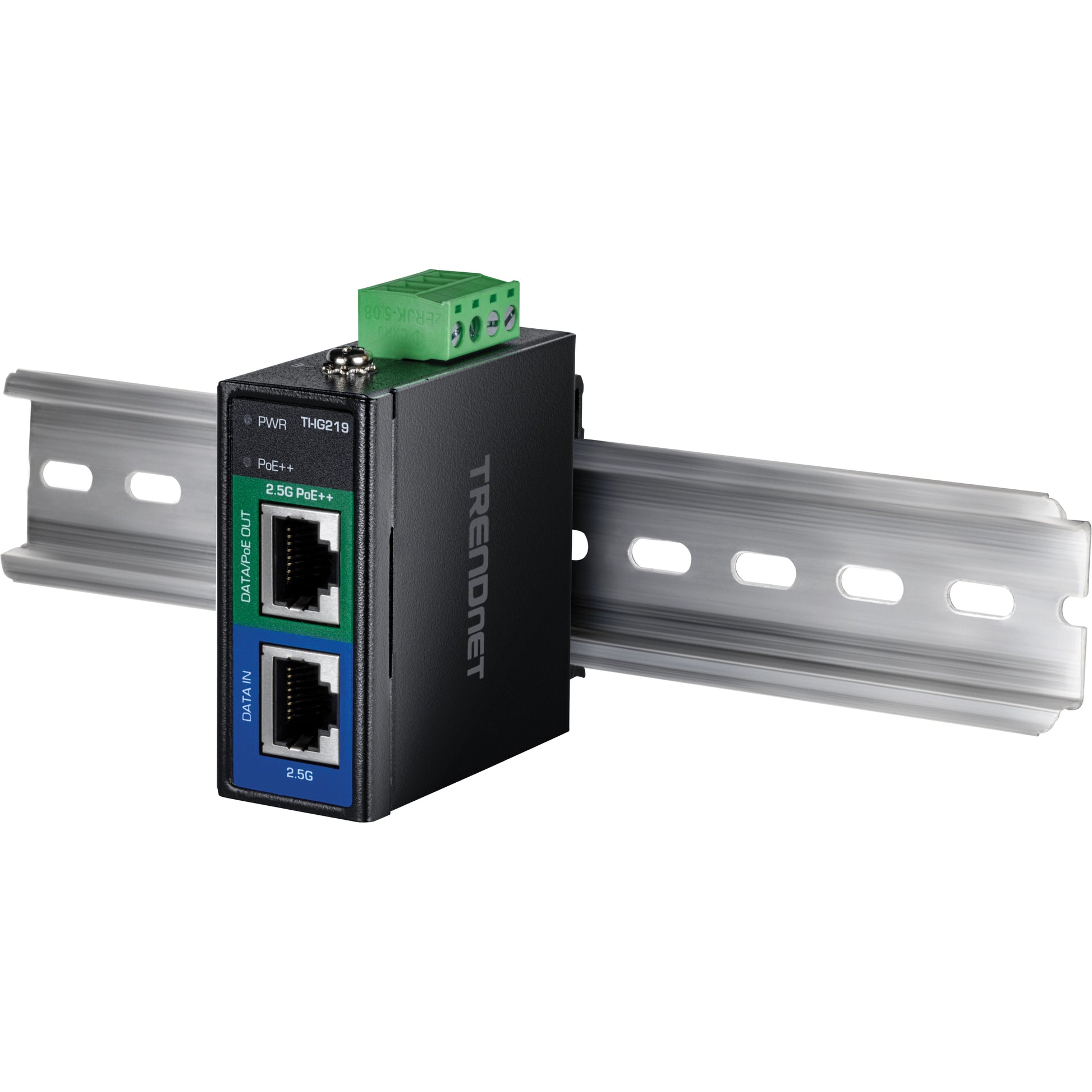 TRENDnet TI-IG219 PoE Midspan – 95 W IEEE 802.3bt, 1× 2,5G PoE++, 1× 2,5G
