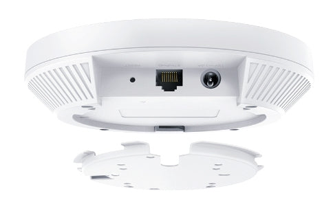 TP-Link AX3000 – Wi-Fi 6 Access Point, Dual-Band (2,4/5 GHz), 1× GbE, PoE, Decke/Wand, Weiss