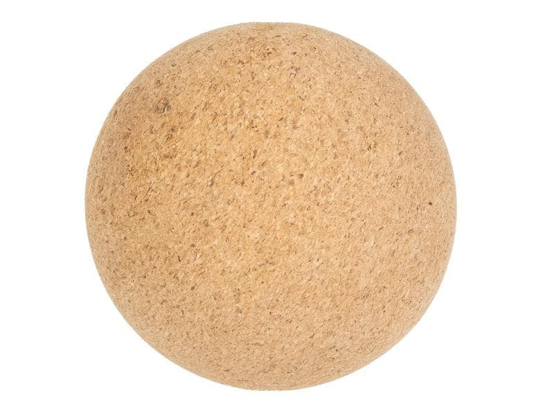 KOOR Faszientrainingsbälle – 3 Stk – Ø 6,5/8/10 cm – braun – Kork