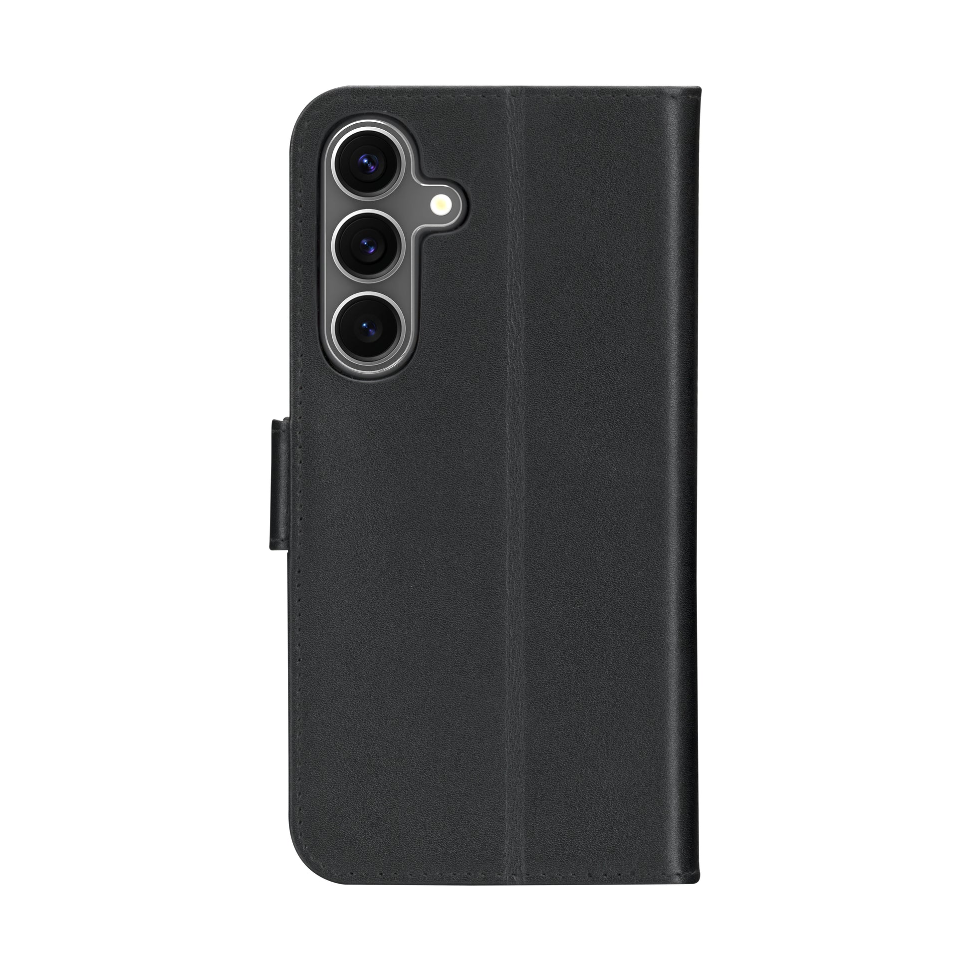 dbramante1928 Copenhagen – Wallethülle – für Samsung Galaxy S25+ – 3 Kartenfächer, Leder, Schwarz