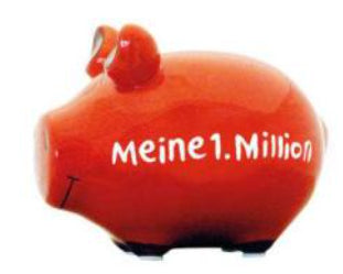 G. Wurm Sparschwein Keramik, Weiss – 12,5 × 9 × 9 cm